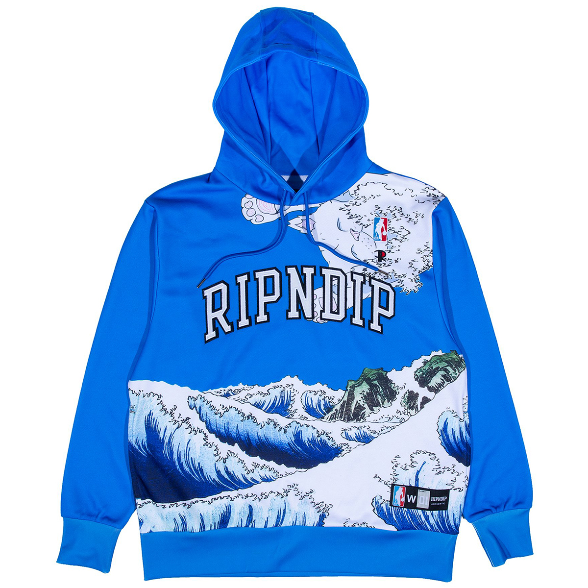 great wave hoodie
