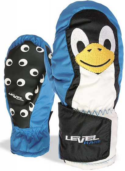 Варежки Level Animal Penguin  FW13 от Level в интернет магазине www.traektoria.ru -  фото
