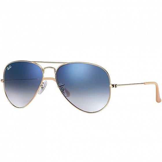 blue and gold ray bans