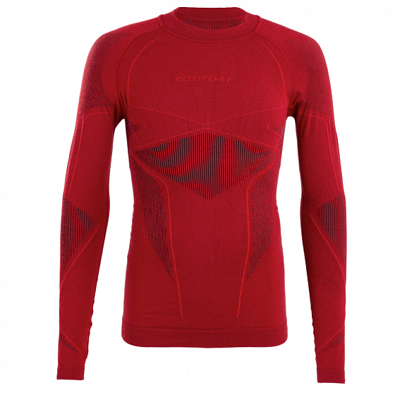 Термокофта K2 Long Sleeve Shirt 2019 BURGUNDY/RED
