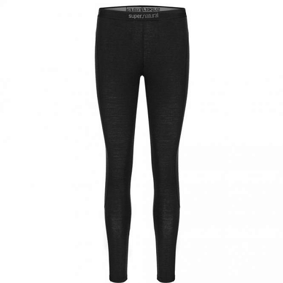 

Термоштаны Super Natural, Черный;синий;розовый;jet black, W Base Tight 175 2019 JET BLACK