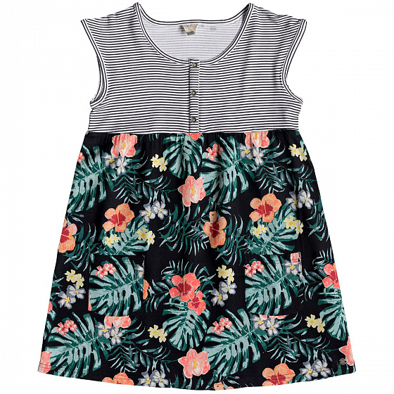 

Платье Roxy, Серый;синий;anthracite hibiscus twist, Hey Mama G Wvdr 2019 ANTHRACITE HIBISCUS TWIST