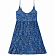 Платье HURLEY DEV MINI DRESS BLUE CORAL