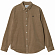 Рубашка CARHARTT WIP L/S MADISON FINE CORD SHIRT BUFFALO / BLACK