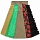 Юбка ANDERSSON BELL SPANISH COMBINATION SKIRT