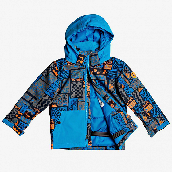 

Куртка Quiksilver, Голубой;синий;черный;navy jamo, Little Mission Jacket 2022 NAVY JAMO