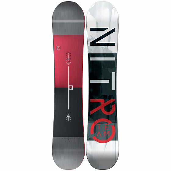 

Сноуборд Nitro, Серый;черный;159, Team 2021 159