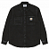 Рубашка CARHARTT WIP SALINAC SHIRT JAC BLACK (STONE WASHED)