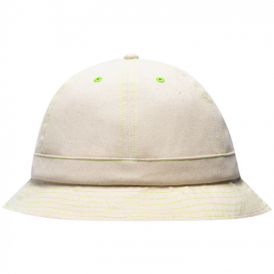 

Панама Pop Trading Company, Белый;серый;синий;natural white, Lex Pott Bell Hat 2022 NATURAL WHITE