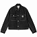 Джинсовая куртка CARHARTT WIP W’ RIDER SHIRT JAC BLACK (STONE WASHED)