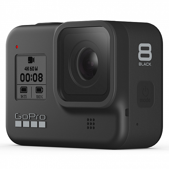 Видеокамера GoPro Hero8 Black Edition SD Card  A/S от GoPro в интернет магазине www.traektoria.ru -  фото