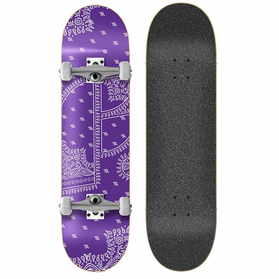 

Комплект скейтборд Footwork, 8;серый;фиолетовый, Bandana Purple 2022 8