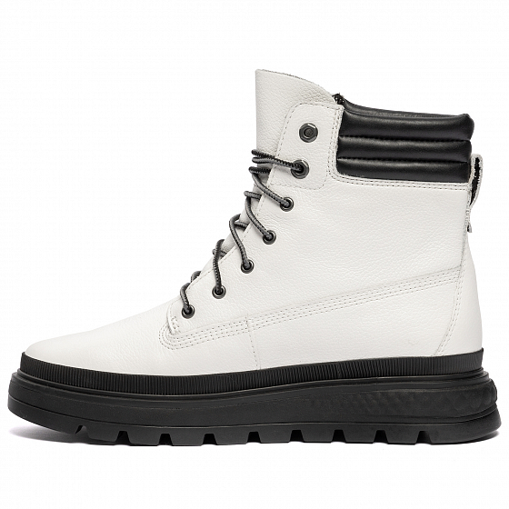 

Ботинки Timberland, Оранжевый;черный;белый;white full grain, Ray City 6 Inch Boot Wp WHITE FULL GRAIN