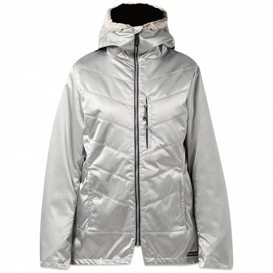 Куртка 686 W Cloud Insulated Jacket 2023 SILVER METALLIC