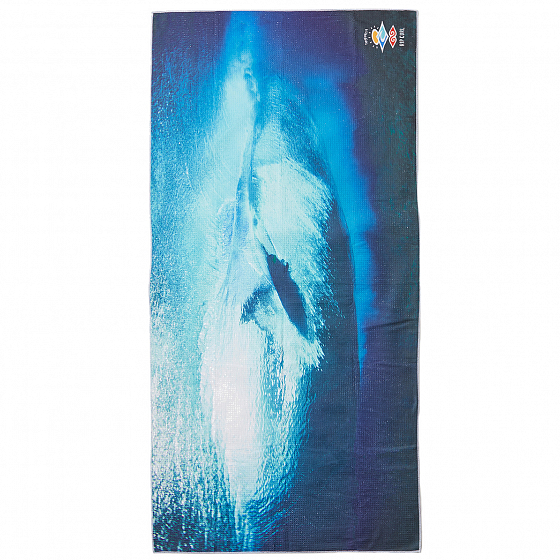 Полотенце Rip Curl Packable Search Towel 2022 Black/Blue