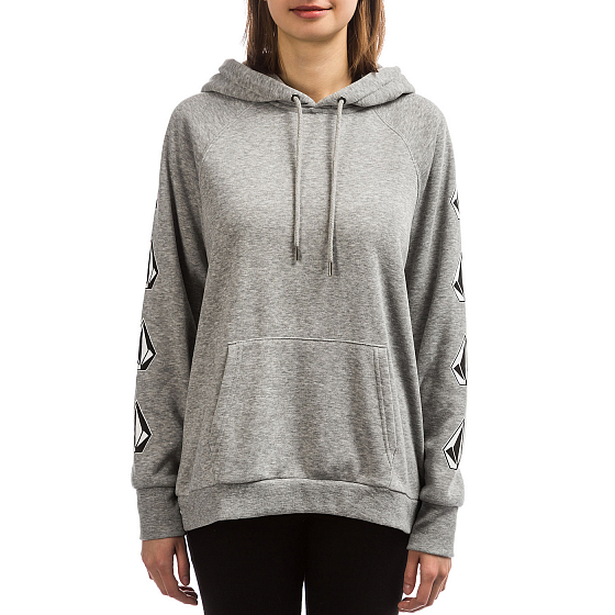 volcom hoodie grey