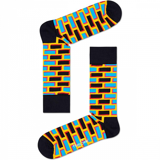 Носки Happy Socks Brick Sock  A/S от Happy Socks в интернет магазине www.traektoria.ru - 1 фото