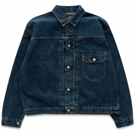 Джинсовая куртка orSlow Type1 Pleated 