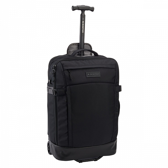

Чемодан на колесах Burton, Хаки;коричневый;голубой;синий;черный;true black ballistic, Multipath Carry-On TRUE BLACK BALLISTIC