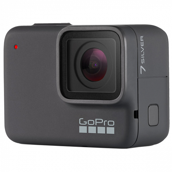 Видеокамера GoPro Hero7 Silver Edition SD Card  A/S от GoPro в интернет магазине www.traektoria.ru -  фото