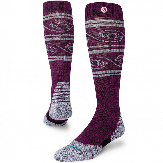 

Термоноски Stance, Розовый;серый;black, Holding Snow 2021 BLACK