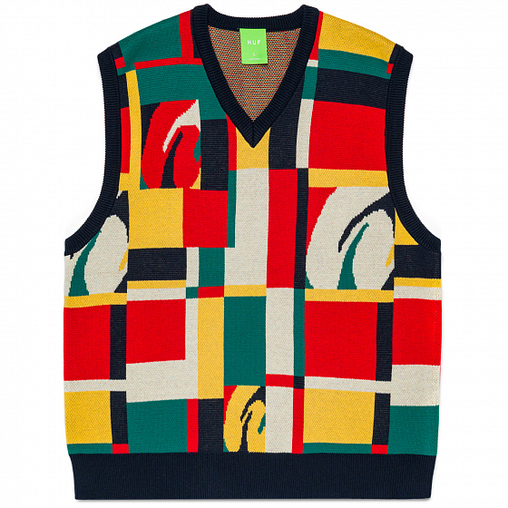 Жилет Huf Sloane Sweater Vest 2023 MULTI