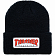 Шапка THRASHER OUTLINED PATCH BEANIE BLACK