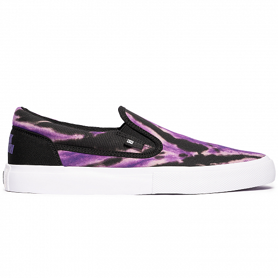 

Слипоны Dc, Белый;черный;black;purple, Black Sabbath Manual Slip-On M Shoe 2022 BLACK/PURPLE