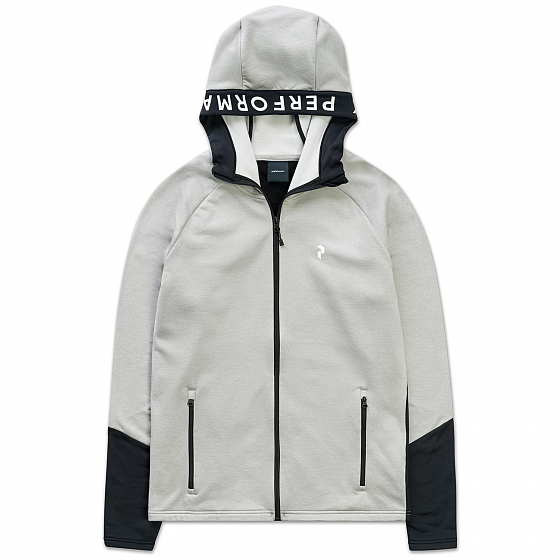 peak performance rider zip hood black