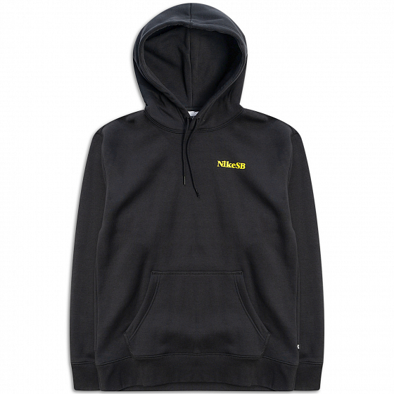 yellow & black hoodie