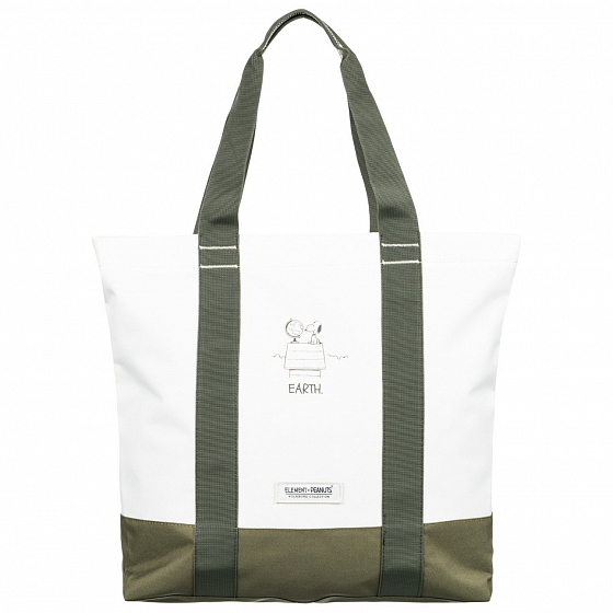 Сумка-тоут Carrier Peanuts Tote 2021 OFF WHITE