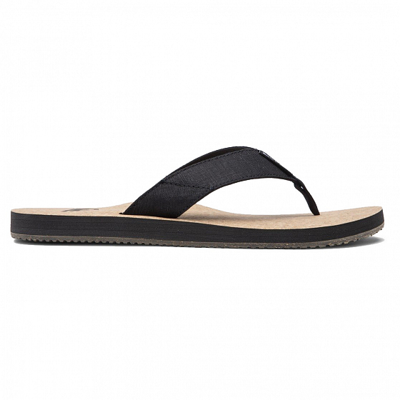 Шлепанцы Quiksilver Molo Abyss Natyral M Sandals BLACK/BROWN/BROWN
