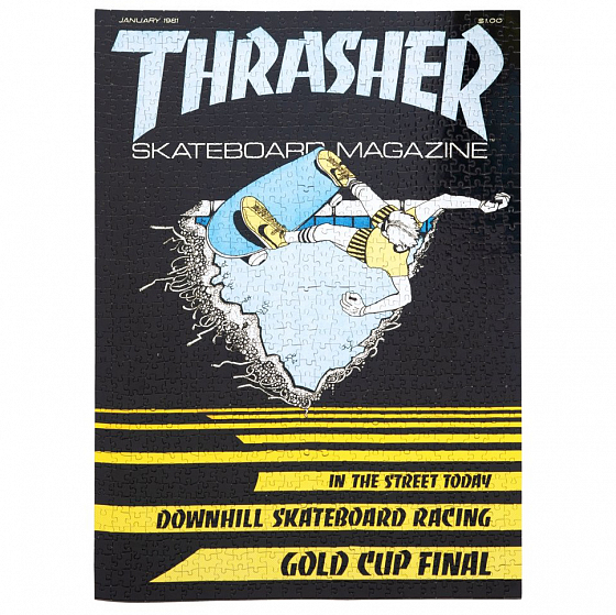 Аксессуар Thrasher First Cover Puzzle  FW23 от Thrasher в интернет магазине www.traektoria.ru - 2 фото