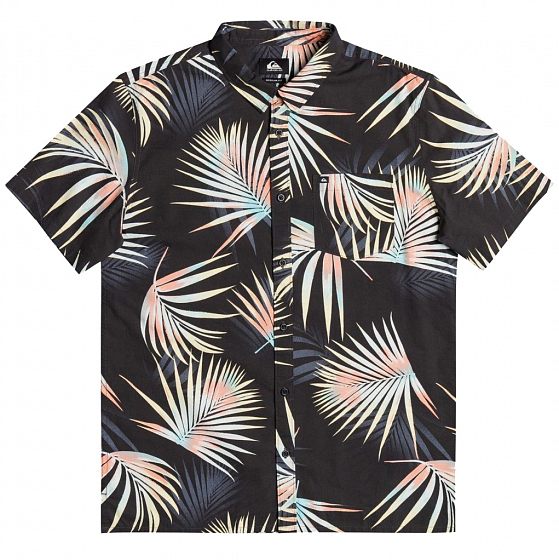 

Рубашка Quiksilver, Черный;серый;розовый;tarmac pop tropic, Pop Tropic M 2022 TARMAC POP TROPIC