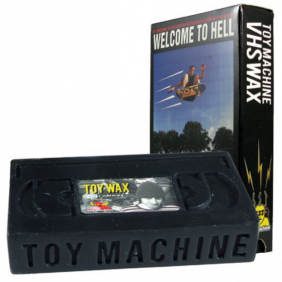 

Парафин Toy Machine, Assorted;черный;синий, Wax V.h.s. 2022 ASSORTED