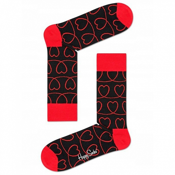 Носки Happy Socks 3-pack I Love YOU Socks Gift SET  A/S от Happy Socks в интернет магазине www.traektoria.ru - 5 фото