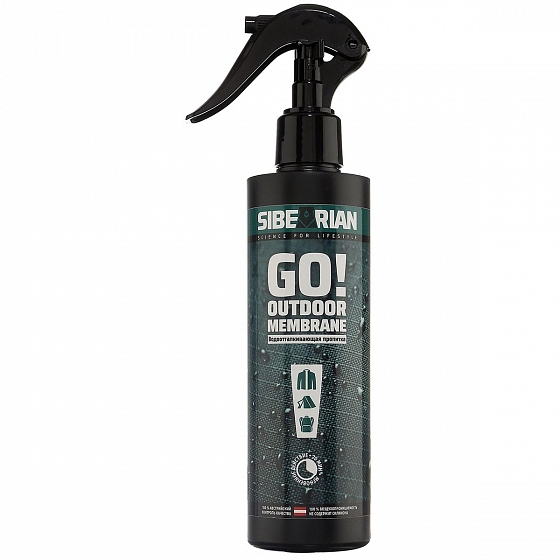 

Водоотталкивающая пропитка Sibearian, Серый;черный;clear, Go! CLEAR