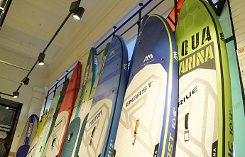 Обзор SUP-бордов Aqua Marina - самого бюджетного бренда на рынке