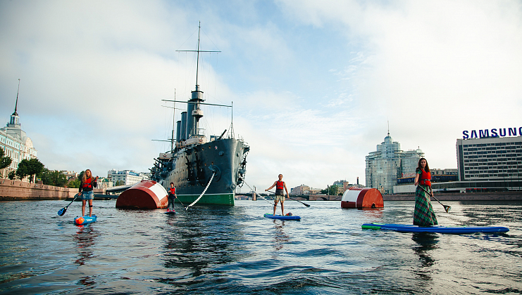 Где покататься на SUP в Петербурге