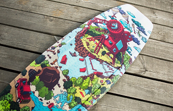 Арт-вейкбординг: интервью с дизайнером  Liquid Forse DROP