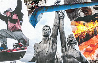 У памятника Рабочему и Колхознице появится сноу-парк