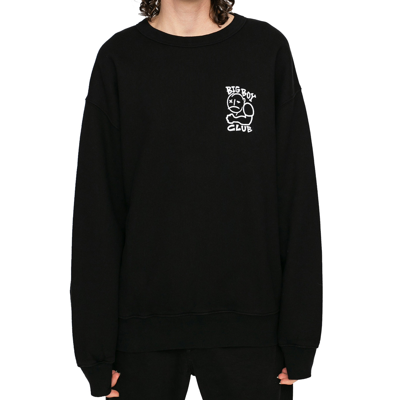 Толстовка POLAR SKATE CO BIG BOY Club Crewneck FW21 — купить в 