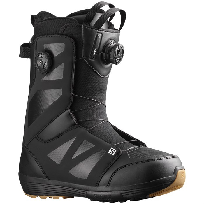 Ботинки для сноуборда Salomon Launch BOA SJ BOA FW black/black