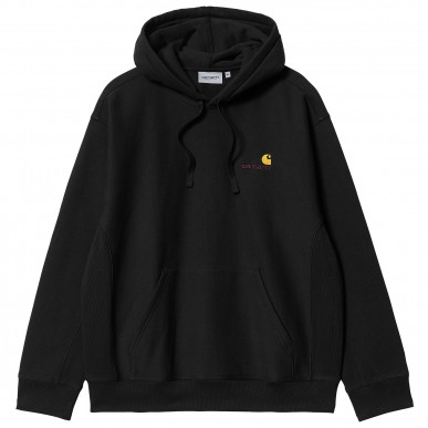 Толстовка Carhartt WIP Hooded American Script Sweatshirt A/S — купить в интернет-магазине Траектория
