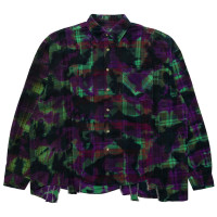 Рубашка NEEDLES 7 Cuts Wide Shirt Uneven DYE  SS23 от NEEDLES в интернет магазине ASSORTED - 1 фото