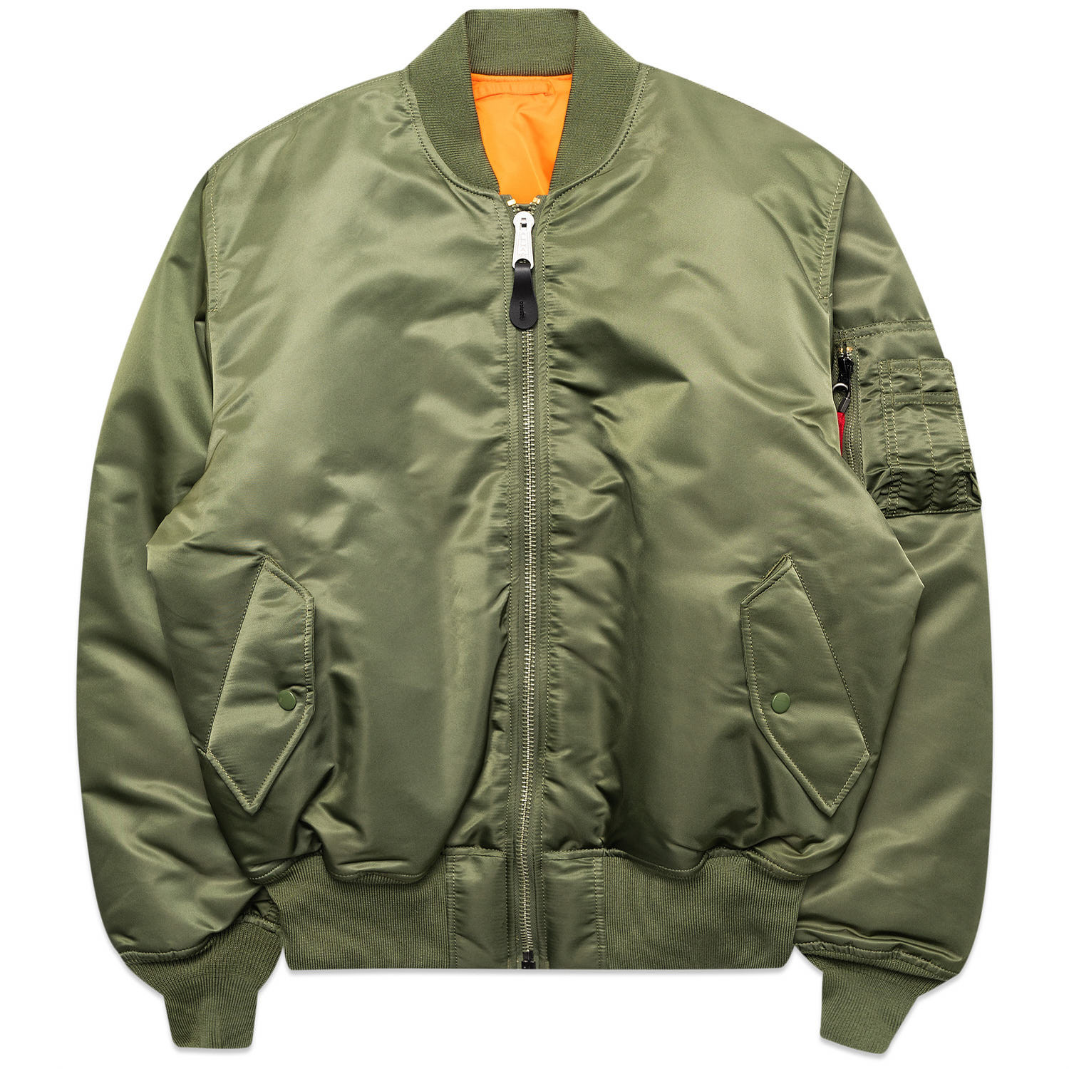 ジャケット・アウター FIDELITY vintage wash flight jacket L Мужской бомбер Alpha Industries L-2B Bloodchit Gen II Flight