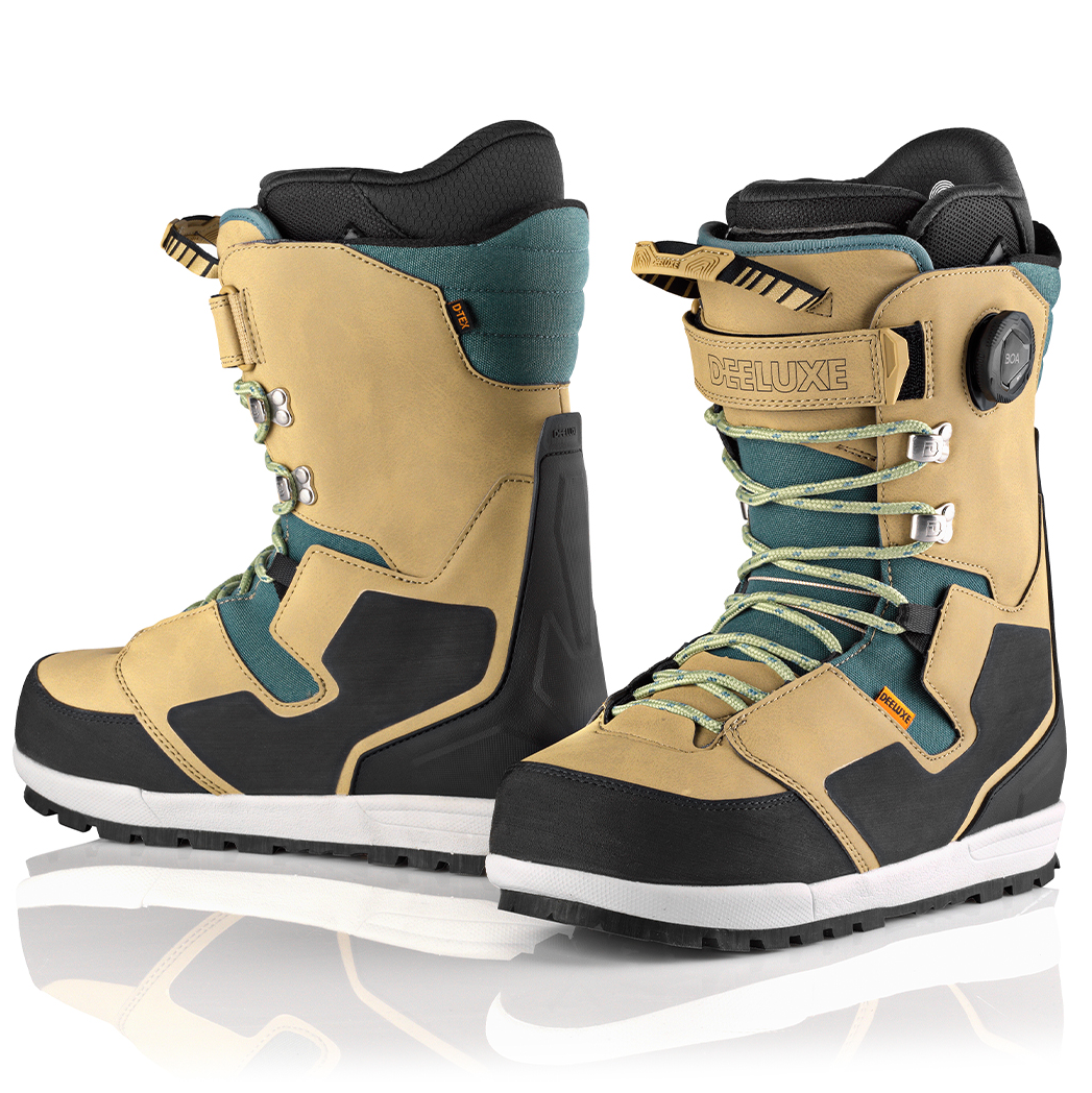 Ботинки для сноуборда Deeluxe X-plorer CTF FW24 desert/green