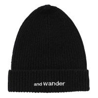 Шапка And Wander Shetland Wool CAP  FW24 от And Wander в интернет магазине BLACK - 1 фото