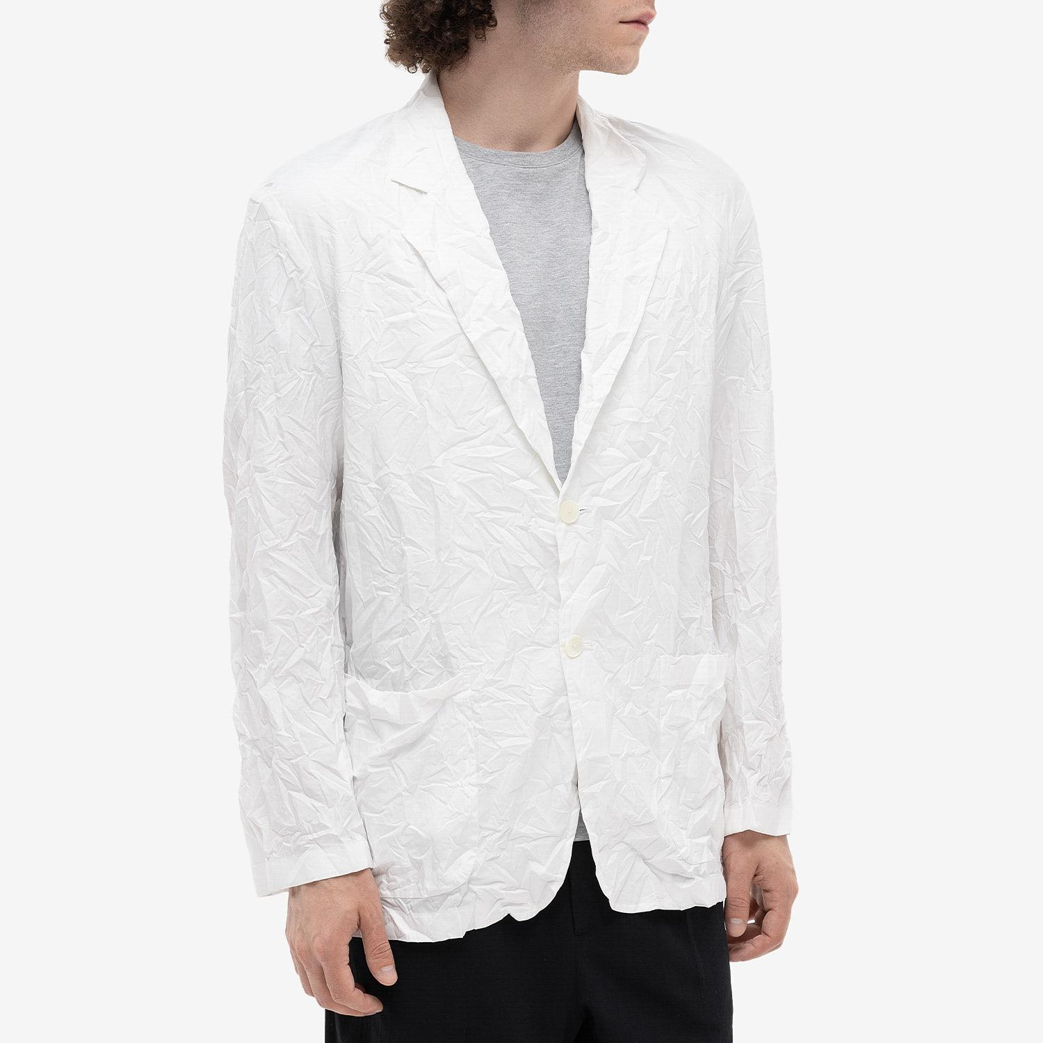 Пиджак AURALEE Wrinkled Washed Finx Twill Jacket FW25 white