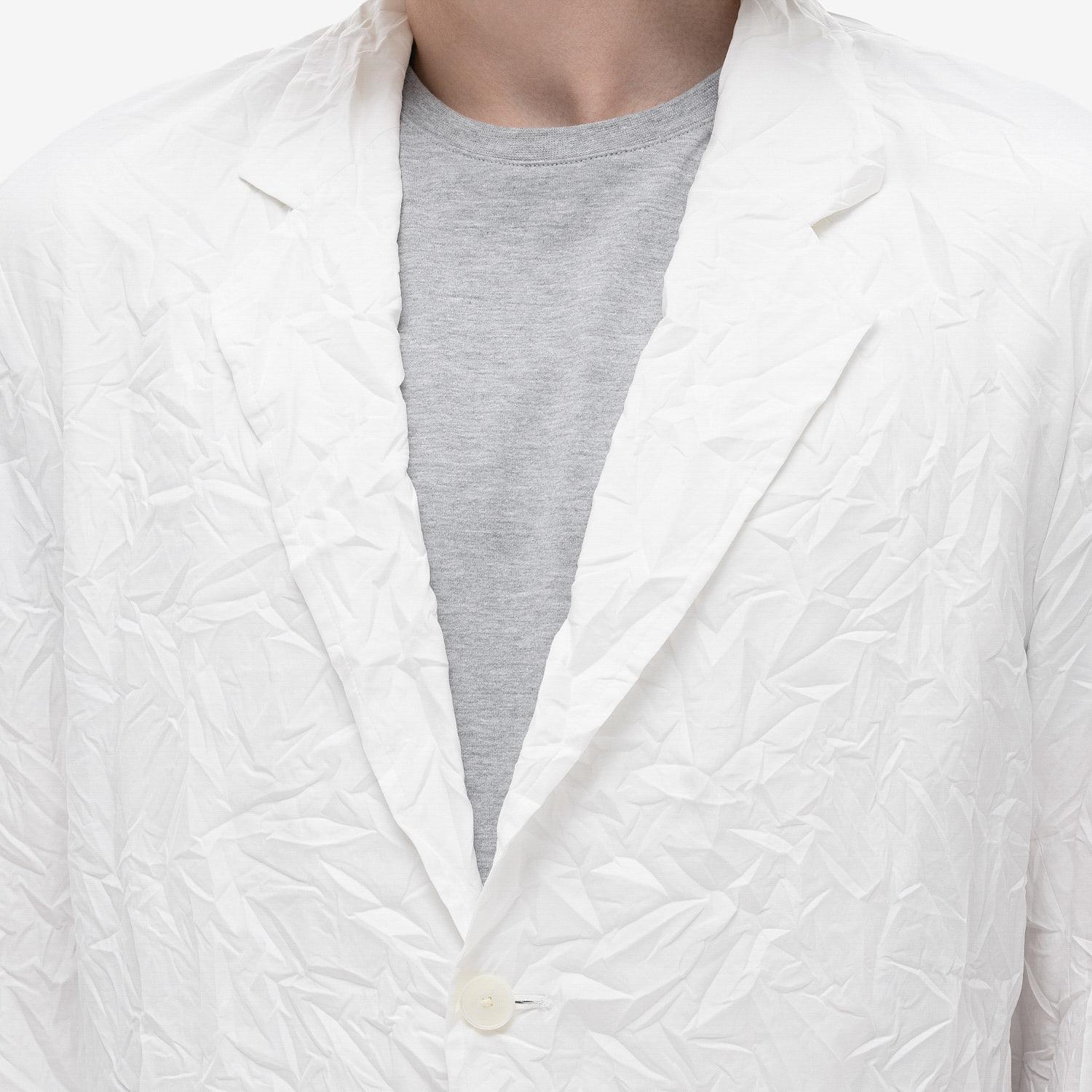 Пиджак AURALEE Wrinkled Washed Finx Twill Jacket FW25 white